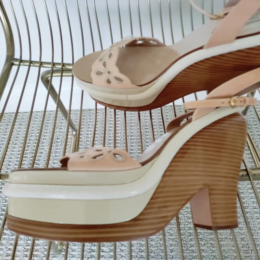 NIB $425 Nina Ricci platform sandals. IT‎ 37.5 (US 6.5) and IT 40 (US 9)